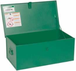 Heavy-Duty Welder's Storage Box, 30 Inch x 16 Inch x 12 Inch, 16 Gauge Steel