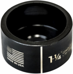 Round Conduit Die 1-1/4 Inch, Replacement Die for Standard Knockout Punches