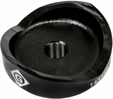 3 Inch Round Replacement Punch for Standard Knockouts, Fits 3-1/2 Inch