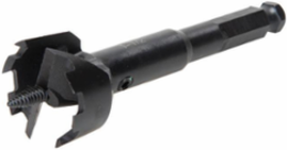 E-Z Bore® Bit 1-1/2 Inch Self-Feed Wood Boring Bit, 5 Inch Length, Quick Change Shank
