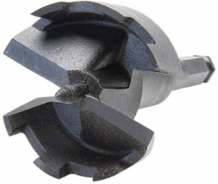 E-Z Bore® Self-Feed Wood Boring Bit 2-1/4 Inch, 7/16 Inch Shank, 5 Inch Length