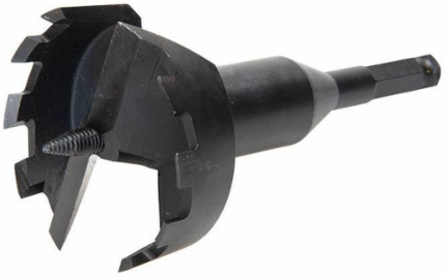 E-Z Bore® 3 Inch Self-Feed Wood Boring Bit, 5 Inch Length, Quick Change Shank