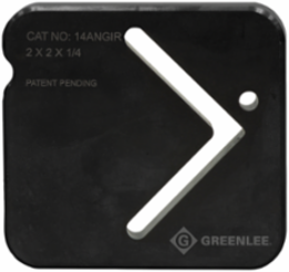 Angle Iron Die Set for Shear 30T, Up to 2 Inch x 2 Inch x 1/4 Inch, Steel