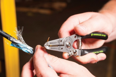 Stainless Steel Wire Stripper & Cutter, 6 Inch, 16-26 AWG Capacity, Manual