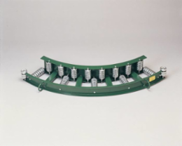 Right Angle Rollers 24 Inch with 2 Inch Diameter, Steel Construction, Universal Mounting