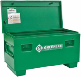 Chest Box 42 Inch x 20 Inch, 16 Gauge Steel, Green Color, Locking Mechanism