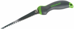 6 Inch Keyhole Saw, Ergonomic Handle, Hardened Steel Blade, Clog-Free Teeth