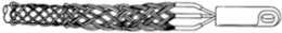 Multiple Strength Basket-Type Pulling Grip, 0.5 - 0.74 Inch Cable Size
