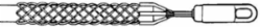 K Basket-Type Cable Pulling Grip, 0.62 - 0.74 Inch, 1360 Lb Capacity