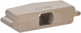 #25 Pin Connector Punch Unit 1.6555 x 1.853 x 0.469 Inch D-Sub Shape