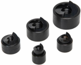 Slug-Buster Metric Knockout Punch Set ISO, Round Shape for Hydraulic & Ratchet Drivers