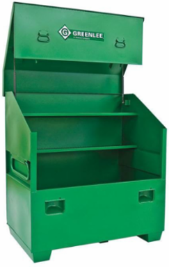 Slant Top Storage Box 36 Inch Height, 48 Inch Width, 30 Inch Depth, 16 Gauge Steel