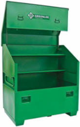 Slant Top Storage Box 36 Inch Height, 48 Inch Width, 30 Inch Depth, 16 Gauge Steel