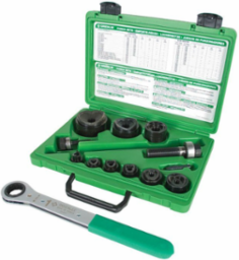 Standard Round Metric Punch Set, ISO-16 to ISO-40, Includes Carrying Case