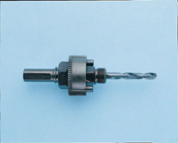Hole Saw Arbor, 1/2 Inch Shank, Hex Shank, High Speed Steel