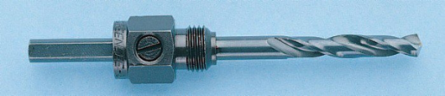 Small Hole Saw Arbor with 1/4 Inch Shank Diameter for Bi-Metal Hole Saws
