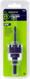 Hole Saw Arbor 3/8 Inch Shank with Hex Shank, High Speed Steel Pilot Drill