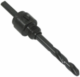 Small Hole Saw Arbor 9/16 - 1-3/16 Inch, High Speed Steel Pilot Drill, 1/4 Inch Chuck Size