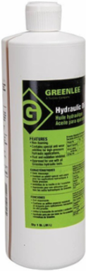 Hydraulic Oil - 1 Quart, Hydraulic Type, 1 Quart Container, Flash Point 350F