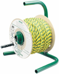3/16 Inch x 600 Foot Polypro General Purpose Rope, 720 LB Tensile Strength, Yellow/Green Tracer