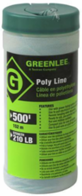 Spiral Wrap Twine, Green, 210 LB Tensile Strength, Rot & Mildew Resistant