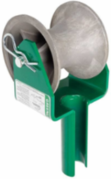 Feeding Sheave 2 Inch for Electrical Cable, 5 Inch Wide, Aluminum Alloy