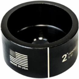 Round Conduit Die, 2 Inch, Replacement Die for 2-7/8 Inch Knockouts
