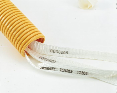 Polyester Pulling Tape 1/2 Inch x 3000 Foot, Durable Stretch Resistant, 1250 LB Tensile Strength