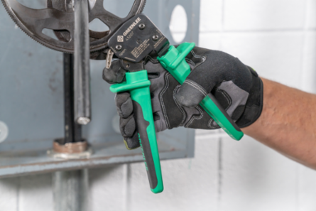 Ratchet Cable Cutter 2 Inch Jaw Size, 11 Inch Length, Cushioned Grip