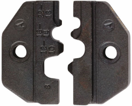 Die Set for Non-Insulated Terminals, 9 Inch Size, Capacity 22 - 8 AWG