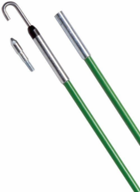 Short Fishstix Kit 1/4 Inch x 12' Fiberglass, 200 lbs Pulling Strength