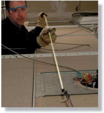 Glo Stix Kit, 3/16 Inch x 15' Fiberglass Rods, 200 lb Pulling Strength
