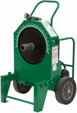 Electric Conduit Bender 260 lbs, 1/2" to 2" Size, 120 VAC, Compact Design