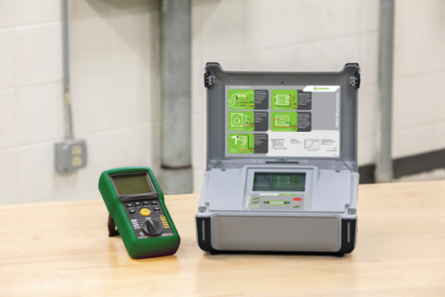 1kV Megohmmeter/Insulation Tester, 0-1000k Resistance, LCD Display