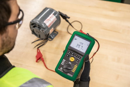 1kV Megohmmeter/Insulation Tester, 0-1000k Resistance, LCD Display