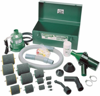 Portable Blower Power Fishing System - 10 lb Lightweight, Blows Line in 6 Inch Conduit