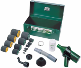 Mighty Mouser Blow Gun Kit for 1/2 Inch - 4 Inch Conduit, Compact Lexan, 2150' Fish Line