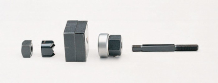 Square Punch Unit 1/2 Inch for 16 Gauge Mild Steel, Square Shape