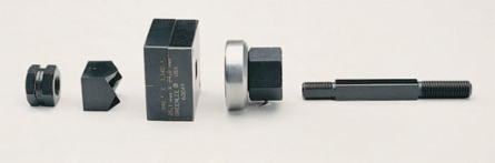 Rectangular Punch Unit .437 x .875 Inch for up to 16 Gauge Mild Steel