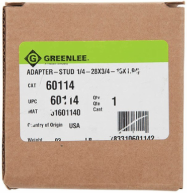 Replacement Draw Stud for Hydraulic Drivers 3/4 x 1/4 Inch Rectangular