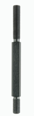 Replacement Draw Stud 1/4"-28 x 3-7/16 Inch for Special Shape Punches