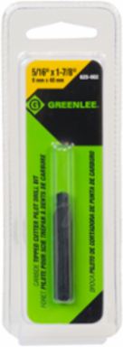 Large Pilot Drill for 2-1/2" - 4-1/2" Cutters, 5/16 Inch Bit Diameter, Cobalt Steel