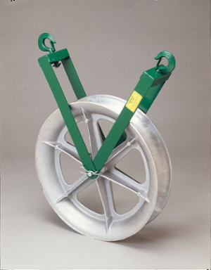 Right Angle Twin Yoke Sheave 9-13/16 Inch Capacity, 4,000 Pound Limit