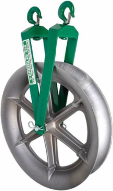 Right Angle Twin Yoke Sheave 9-13/16 Inch Capacity, 4,000 Pound Limit