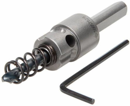 Quick Change Arbor 5/8 to 2-1/4 Inch, Carbide Cutter Shank, 3/8 Inch Shank Diameter