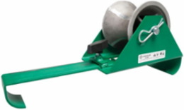 Quick Adjust Sheave Tray, 100 lb Capacity, Fits 20" Tray Rung Spacing, 4.5" Cable