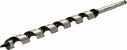 Nail Eater Bit 1-1/8 Inch x 18 Inch, Heat Treated Steel, Hex Shank