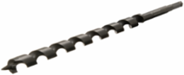 13/16 Inch x 18 Inch Nail Eater® Utility Auger Bit, 7/16 Inch Hex Shank, PTFE-Coated
