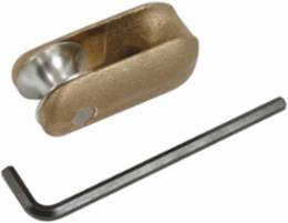 6,500 lb Rope Clevis with 0.940 Inch Inside Diameter, 1.750 Inch Width, 3.500 Inch Length