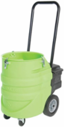 Replacement Tank with 12 Gallon Capacity, 39 lbs Weight, and Large 8 Wheels